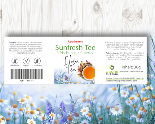 Sunfresh Tee Glas 30g