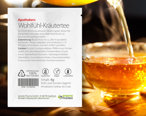Wohlfühl Tee Beutel 4g