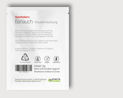 Bärlauch Kräutermischung Beutel 5g