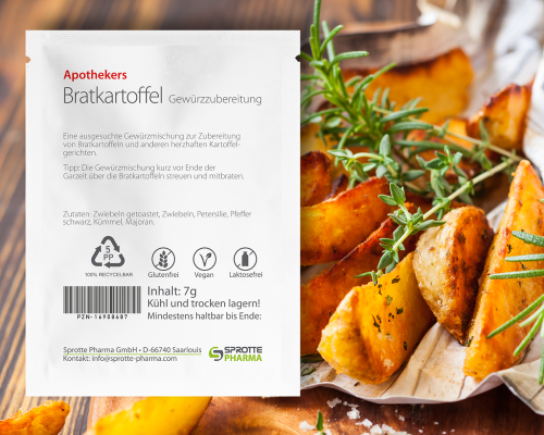 Bratkartoffel Gewürzmischung Beutel 7g