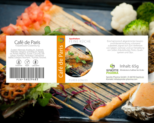 Café de Paris Glas 65g