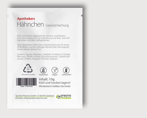 Hähnchen Gewürzmischung Beutel 10g