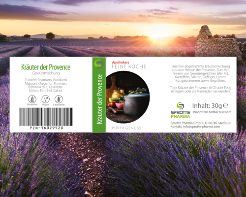 Kräuter der Provence Glas 30g