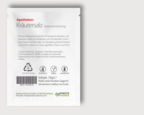 Kräutersalz Beutel 8g