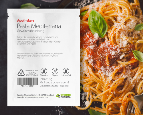Pasta Mediterrana Beutel 10g