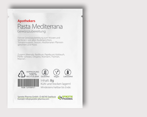 Pasta Mediterrana Beutel 10g