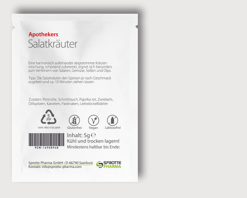 Salatkräuter Kräutermischung Beutel 5g