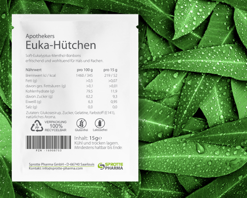 Euka-Hütchen 15g