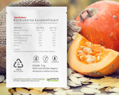 Kürbiskerne karamellisiert 11g