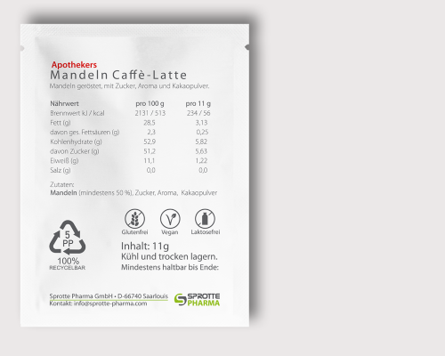 Mandeln Caffè Latte 11g
