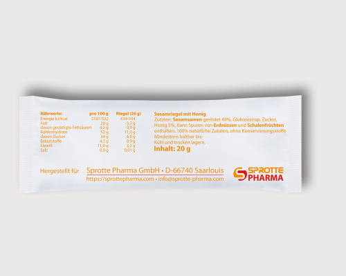 Knusperriegel Sesam & Honig 20g