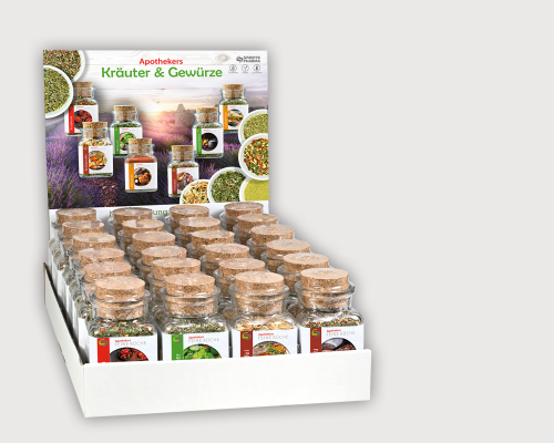 HV-Display Kräuter & Gewürze